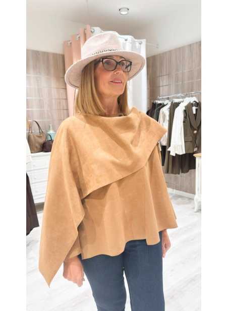 Chaqueta Efecto Capa
