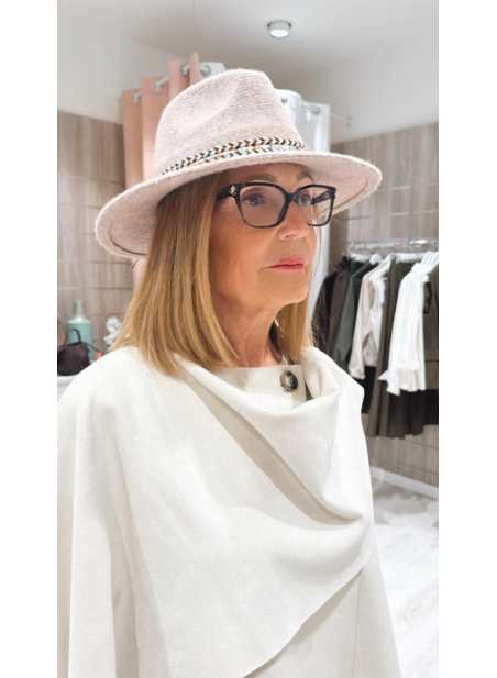 Chaqueta Efecto Capa Clarita