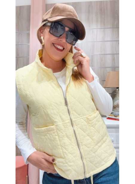 Chaleco Olivia Amarillo
