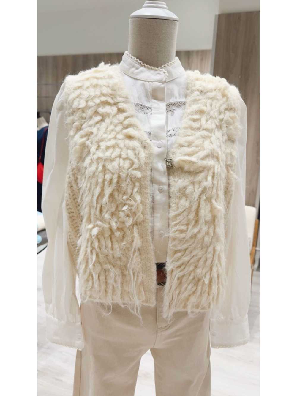 Chaleco Nuria Beige