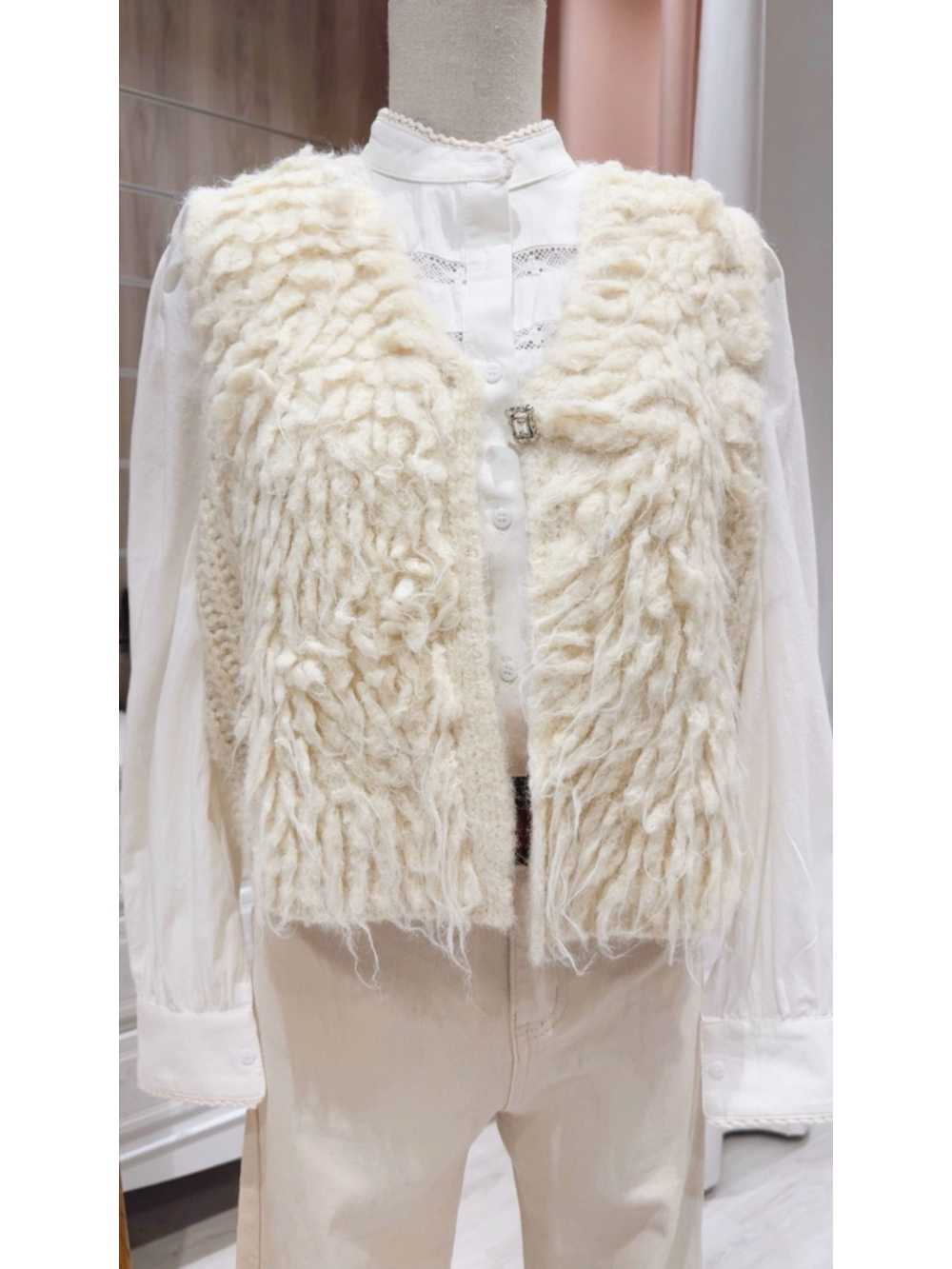 Chaleco Nuria Beige