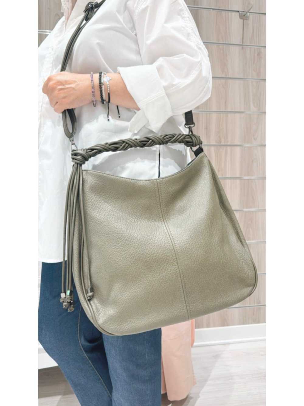 Bolso Clara Verde Kaki