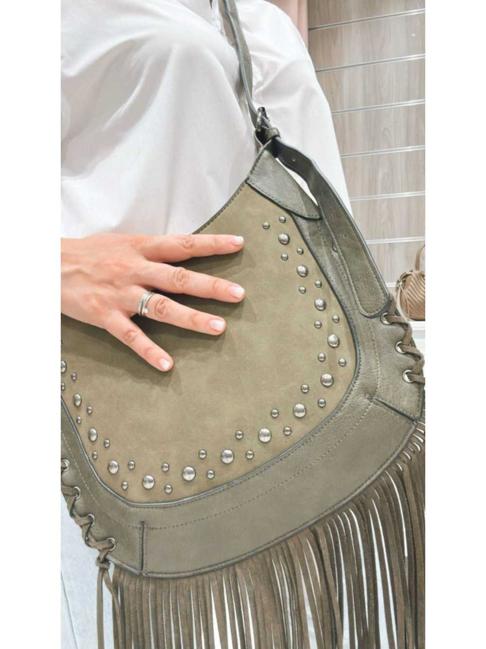 Bolso Aurora Verde Kaki