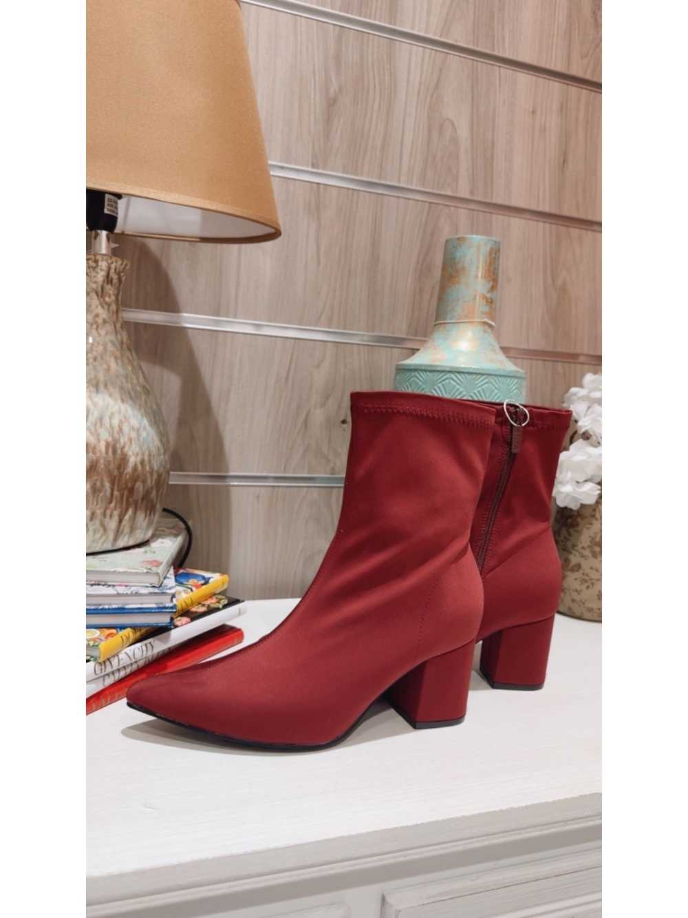 Botines Mar Burdeos