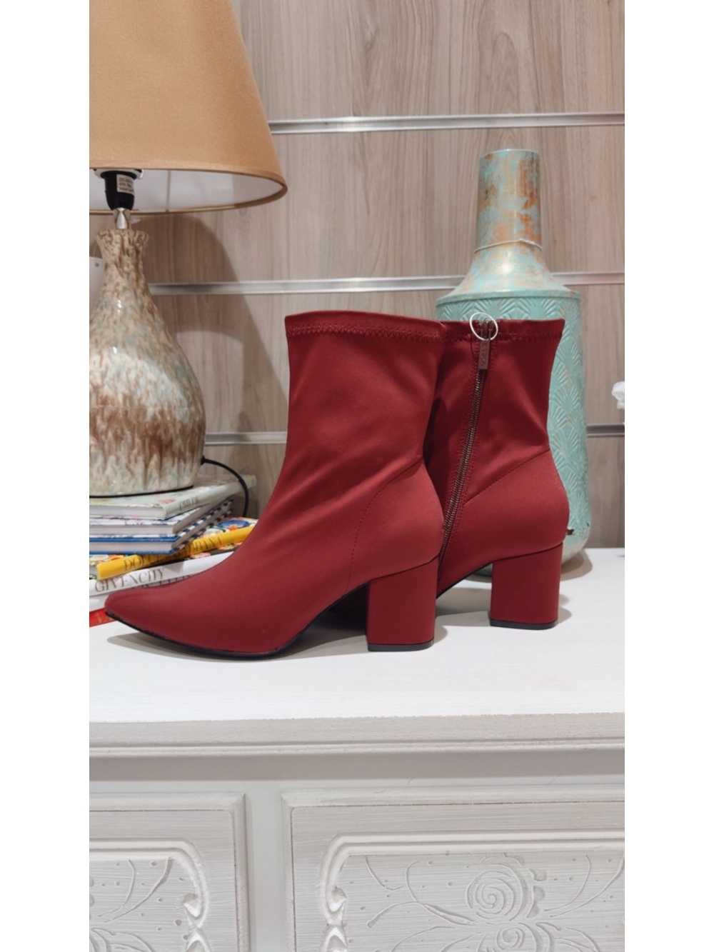 Botines Mar Burdeos