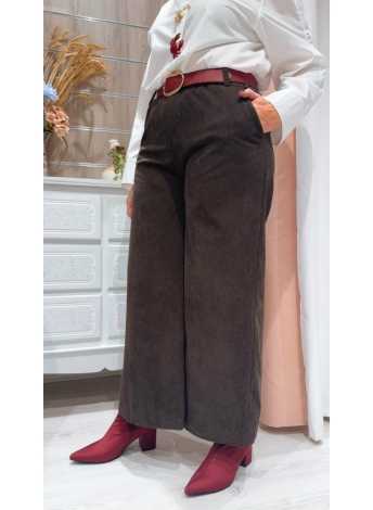 Pantalón Claudia Marrón