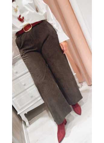 Pantalón Claudia Marrón