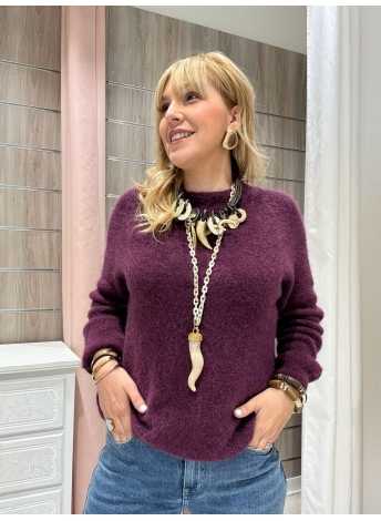 Jersey Lola en tono violeta intenso